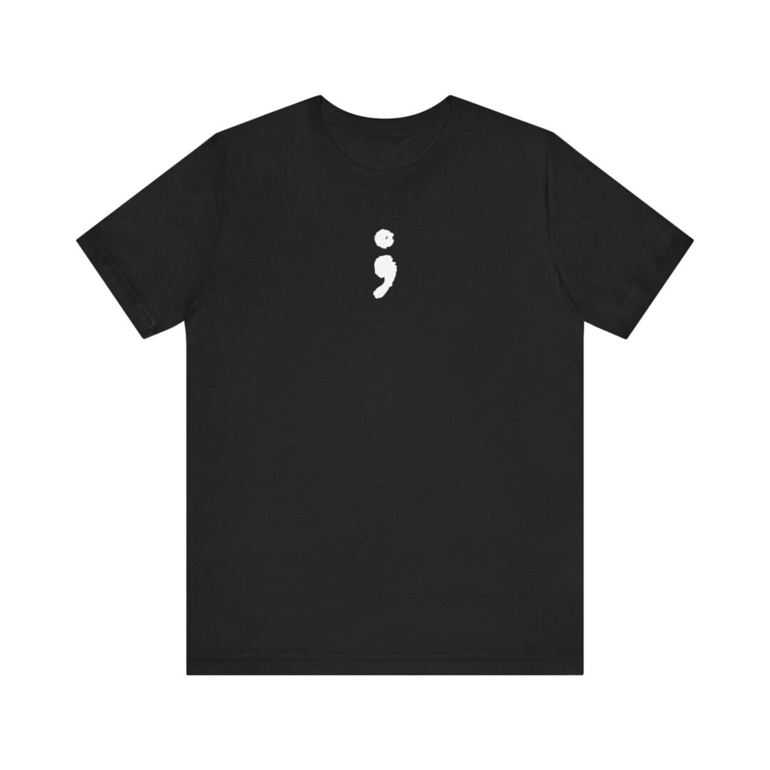 semicolon / keep going tee