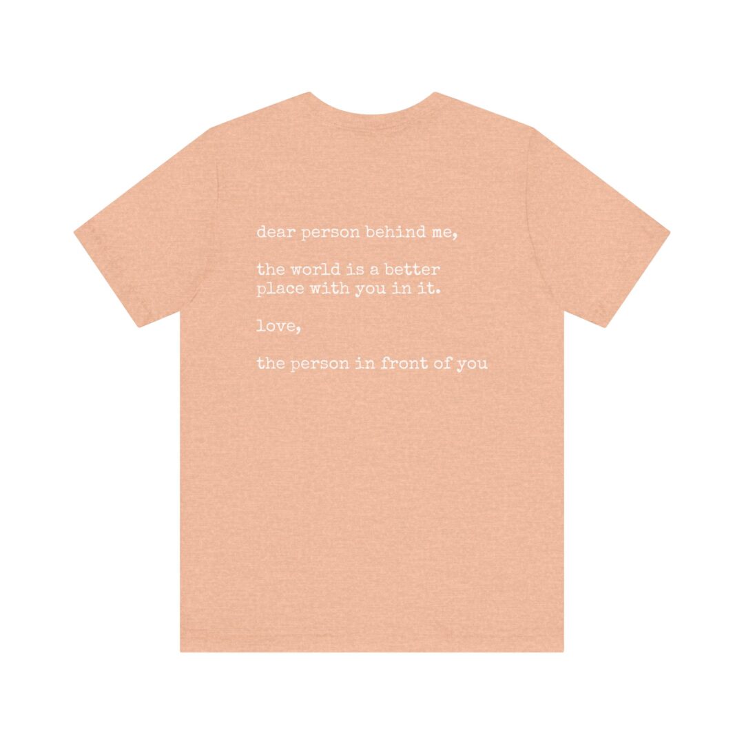 dear person behind me unisex tee - Image 6