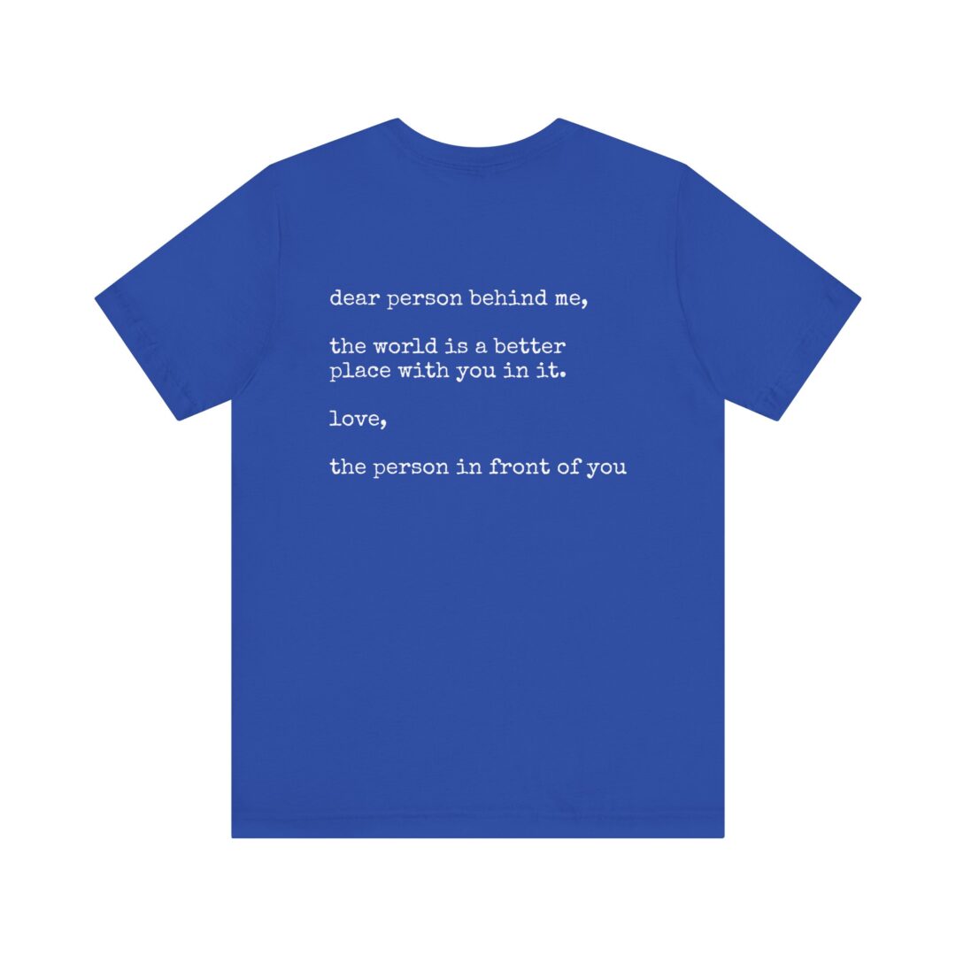 dear person behind me unisex tee - Image 16