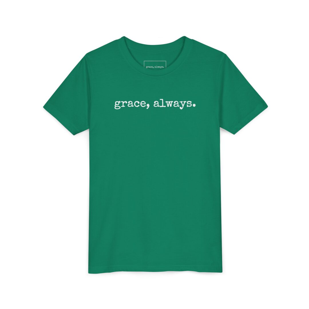 grace, always. youth tee - Image 4