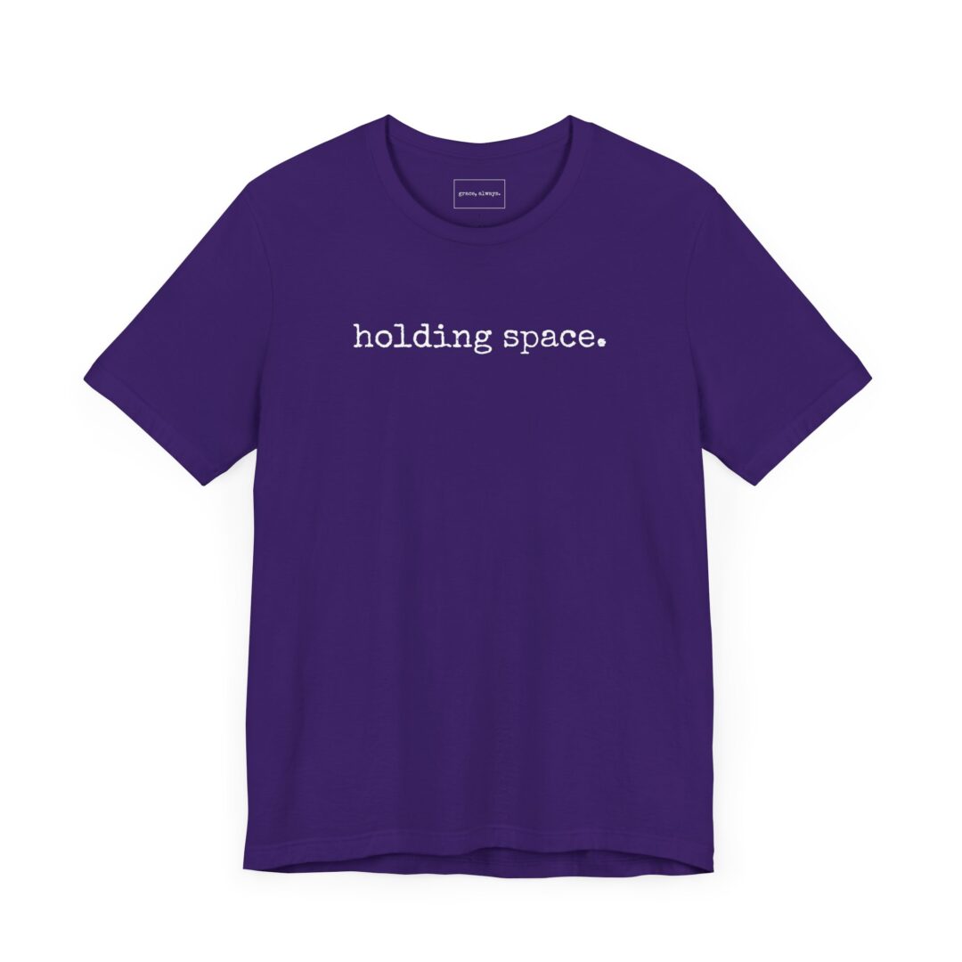 holding space. tee - Image 39