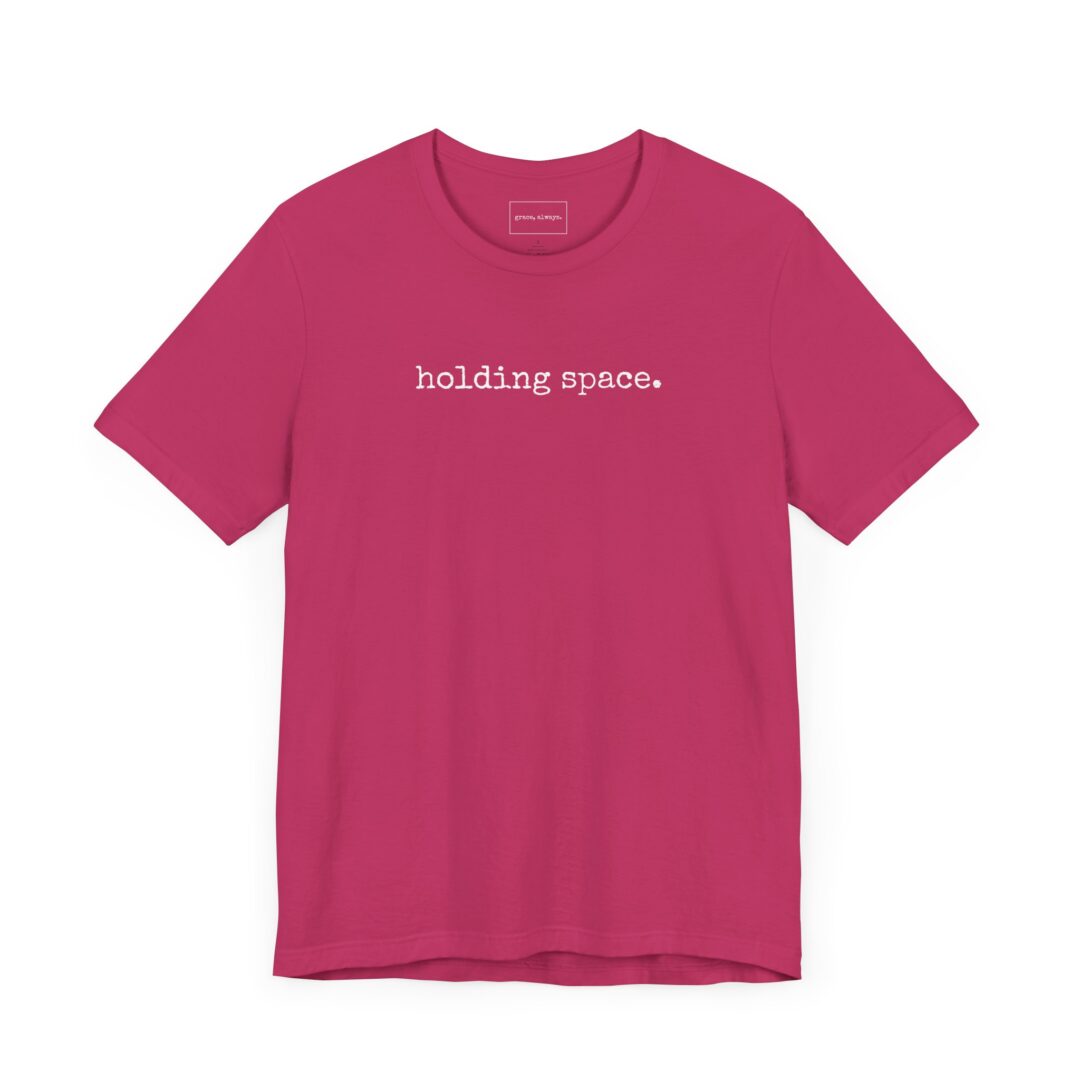 holding space. tee - Image 43