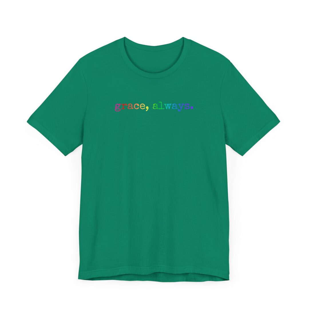 rainbow grace, always. tee - Image 4