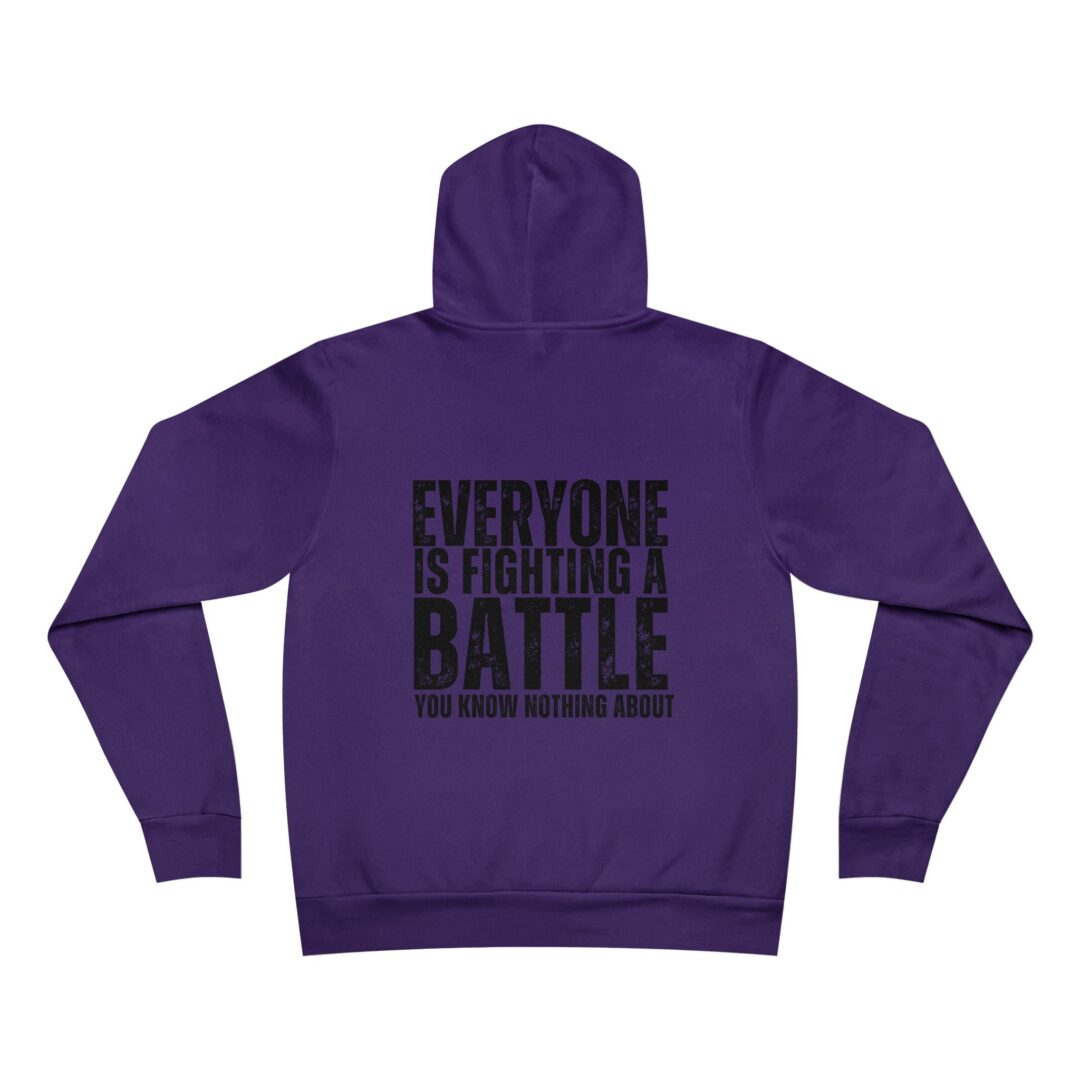 everyone is fighting a battle hoodie - Image 14