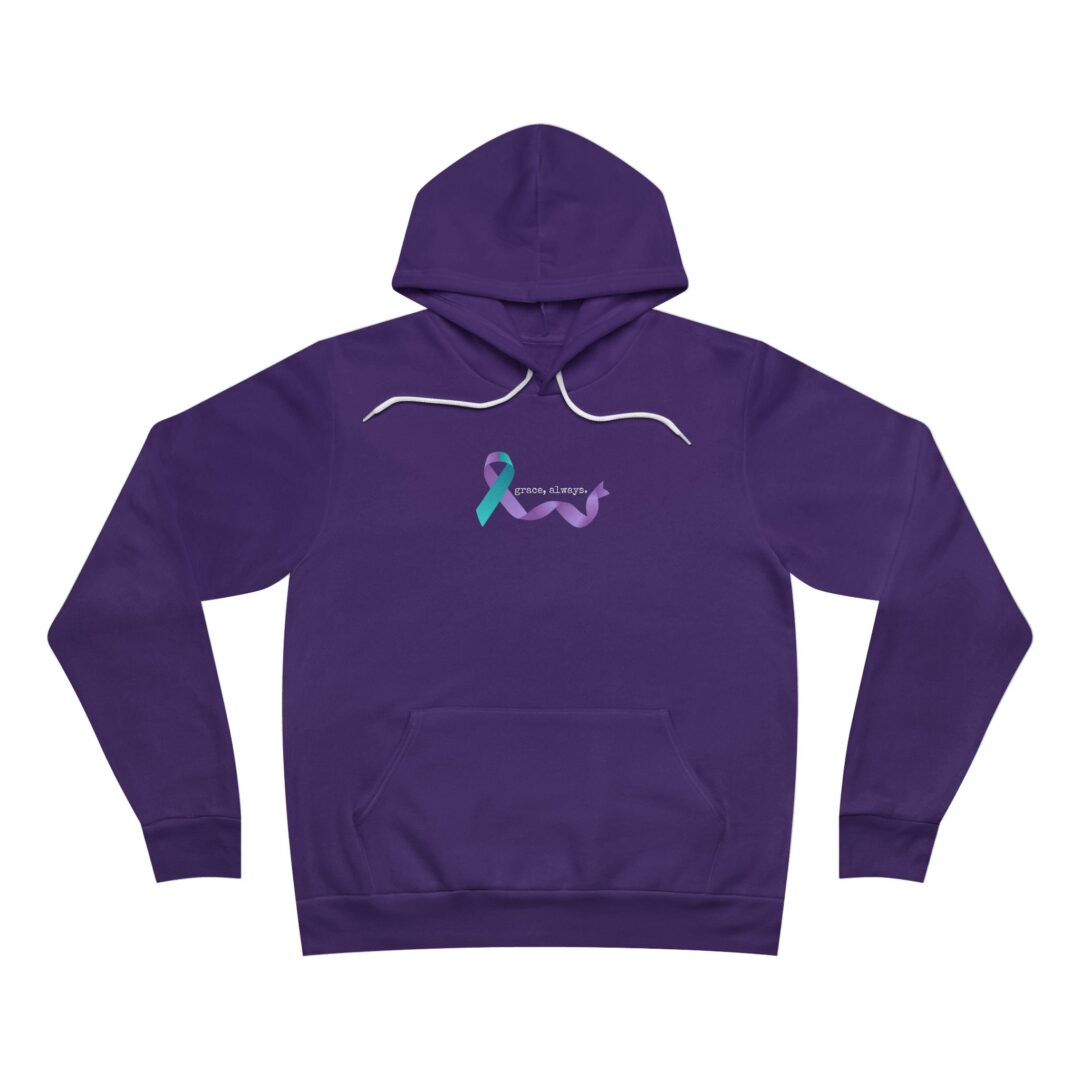 suicide prevention ribbon hoodie - Image 11