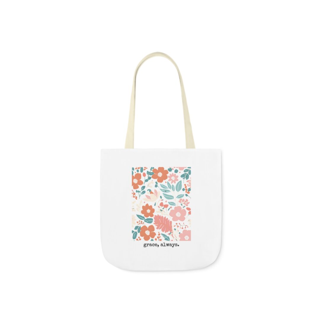 boho floral grace, always. tote bag - Image 5