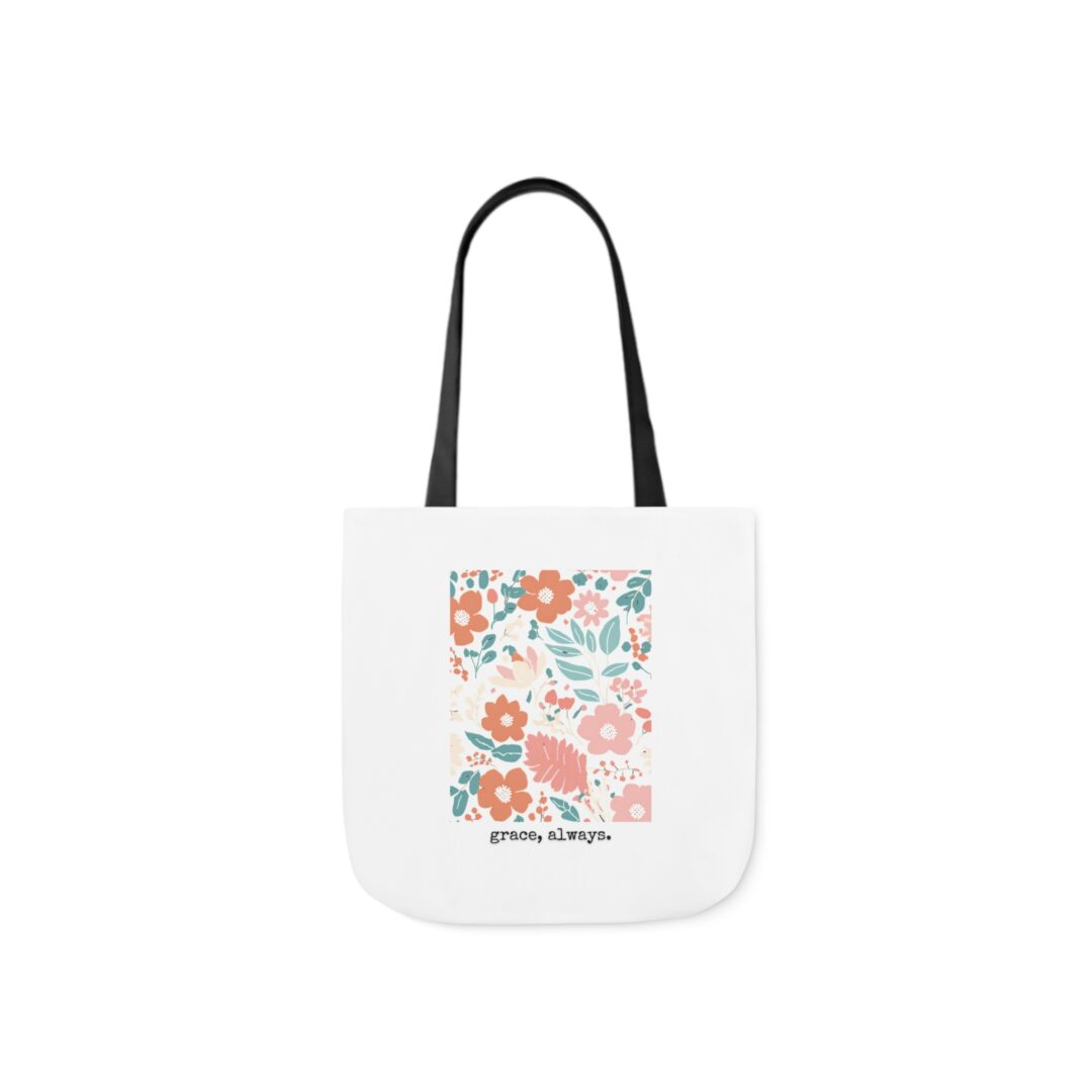 boho floral grace, always. tote bag - Image 9