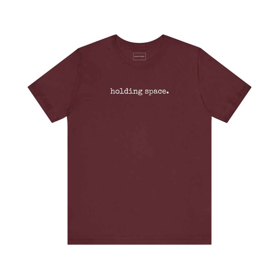 holding space. tee - Image 45