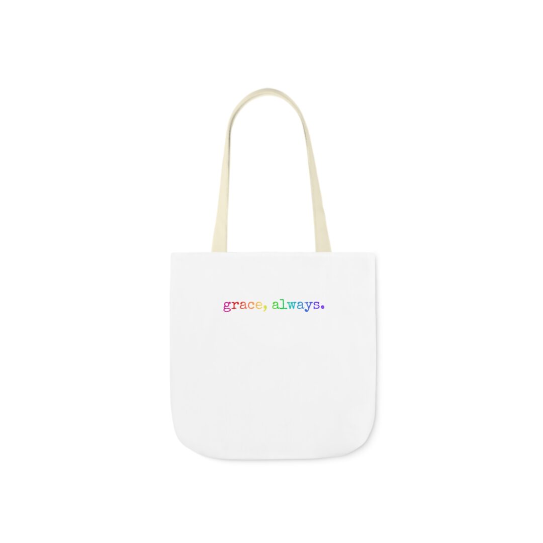 rainbow grace, always. tote bag - Image 5