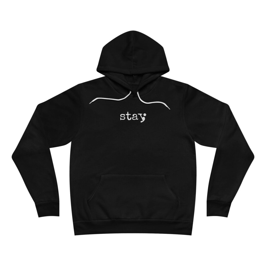 stay semicolon hoodie - Image 3