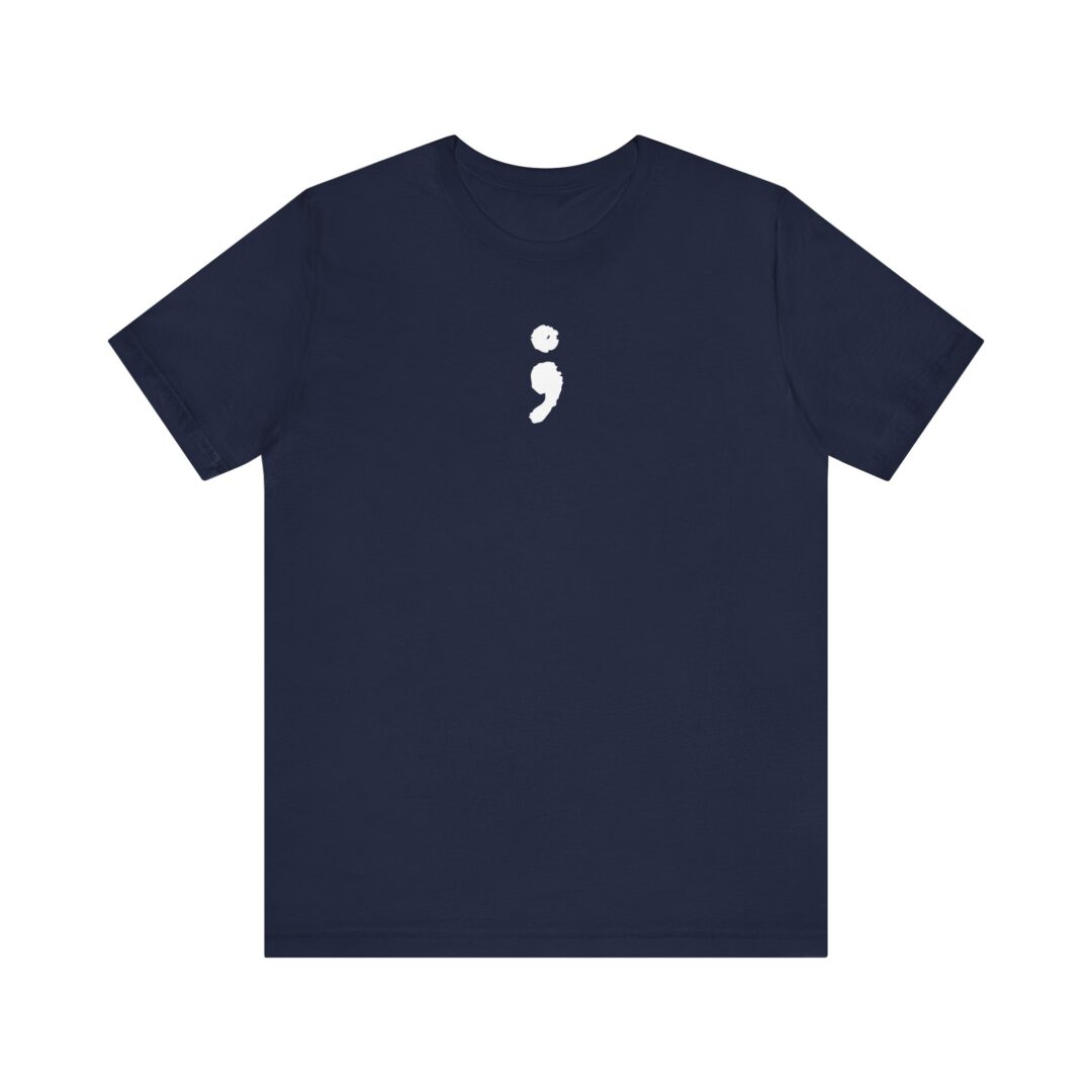 semicolon / keep going tee - Image 19