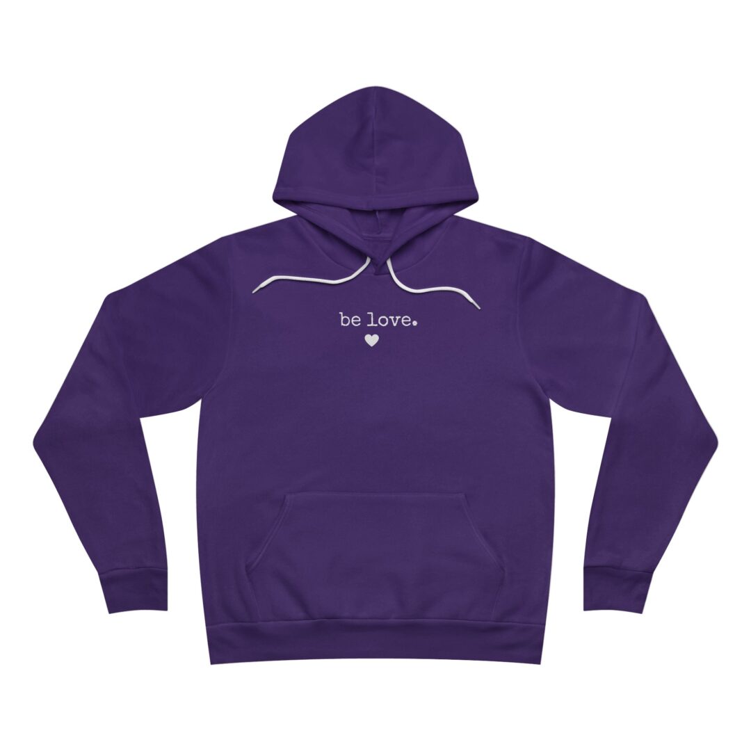 be love. with a heart hoodie - Image 15