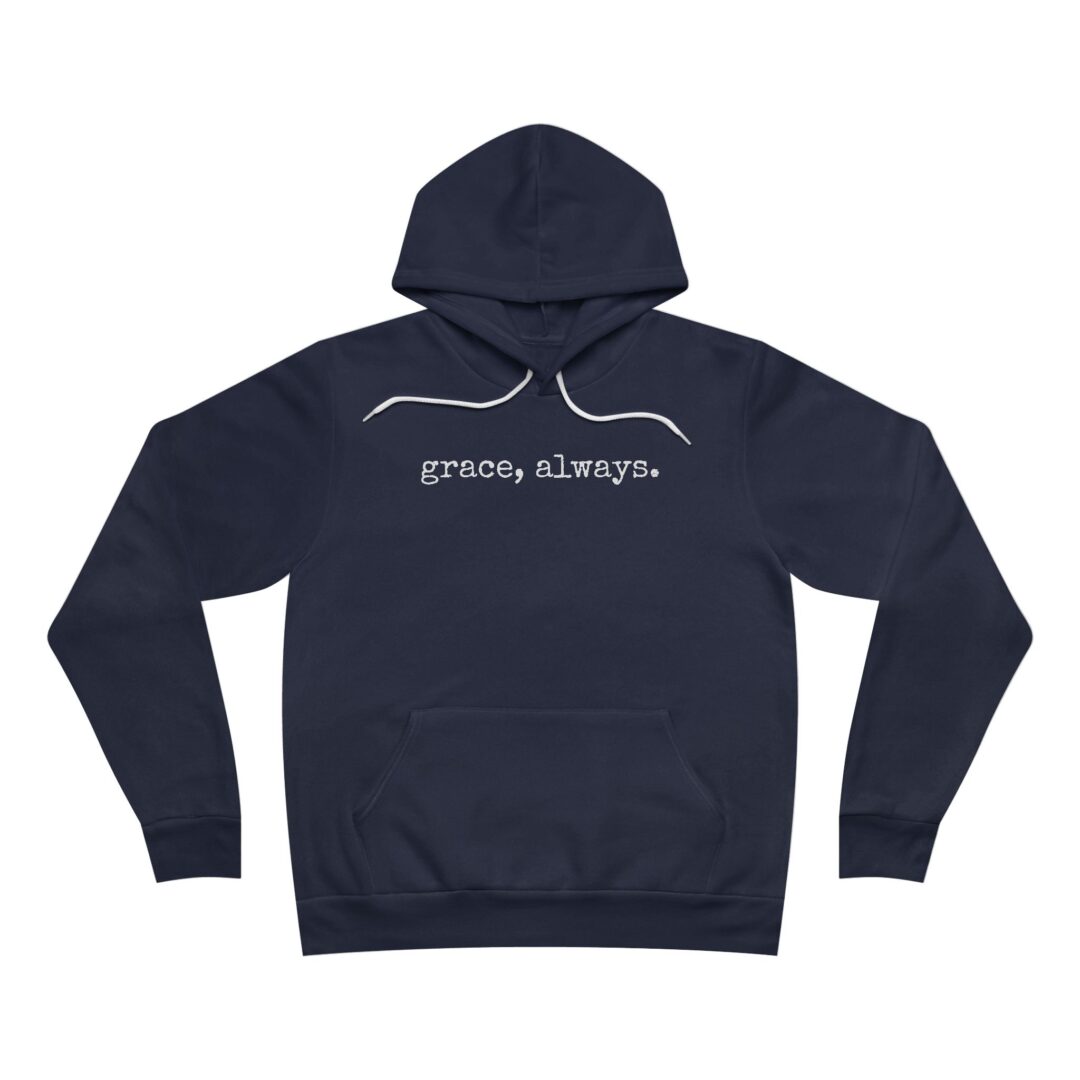 grace, always. hoodie - Image 7