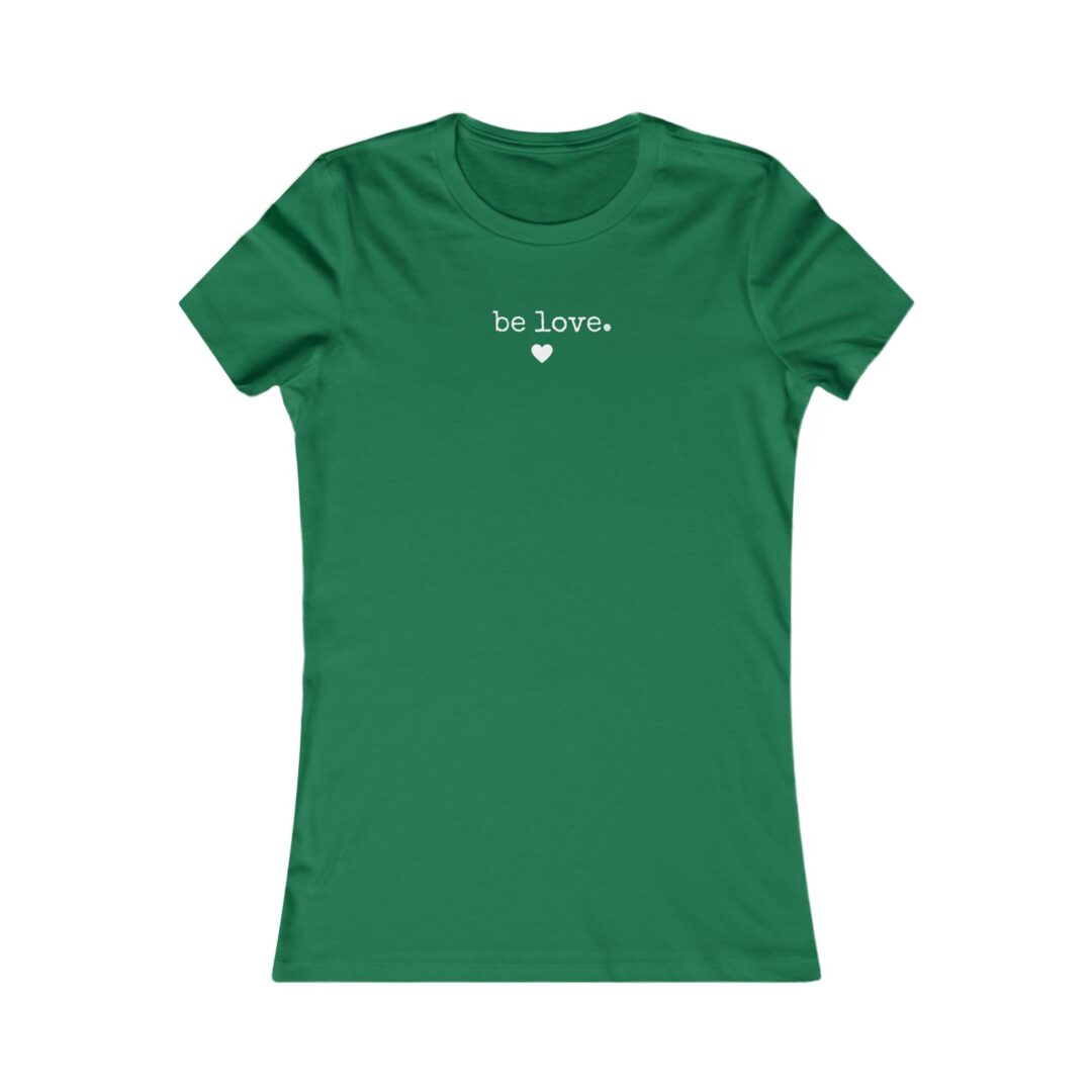 be love. heart women's favorite tee - Image 5