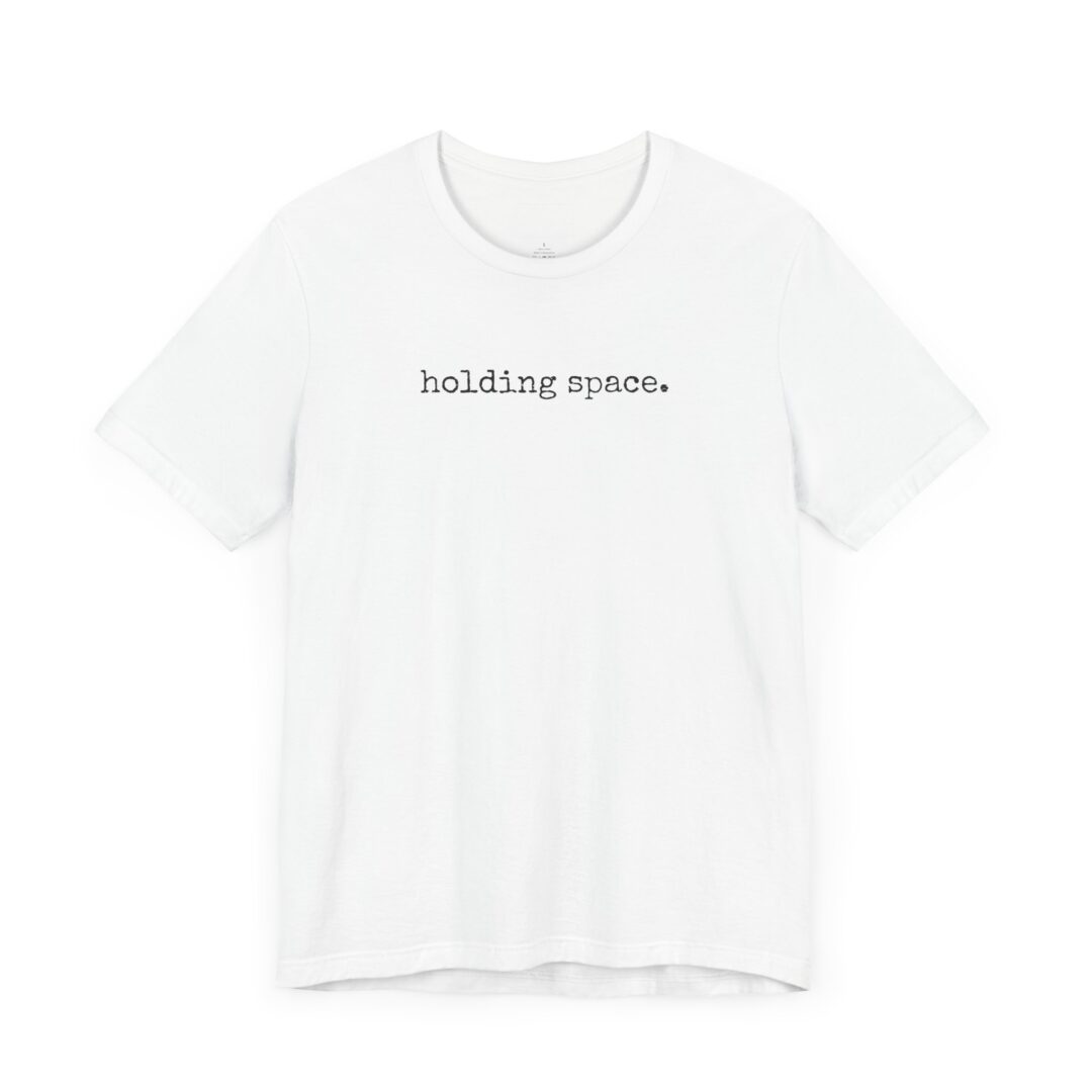 holding space. tee - Image 3