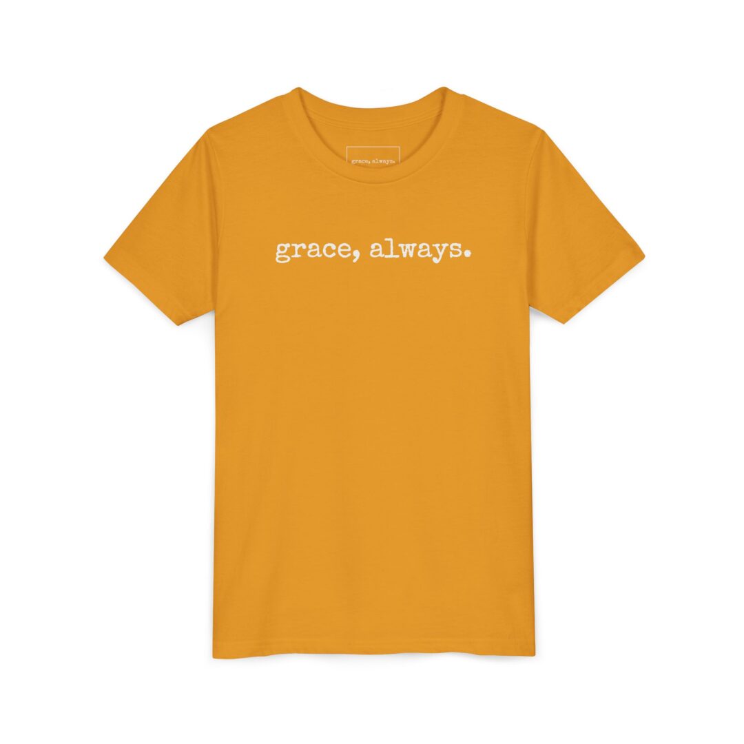 grace, always. youth tee - Image 3