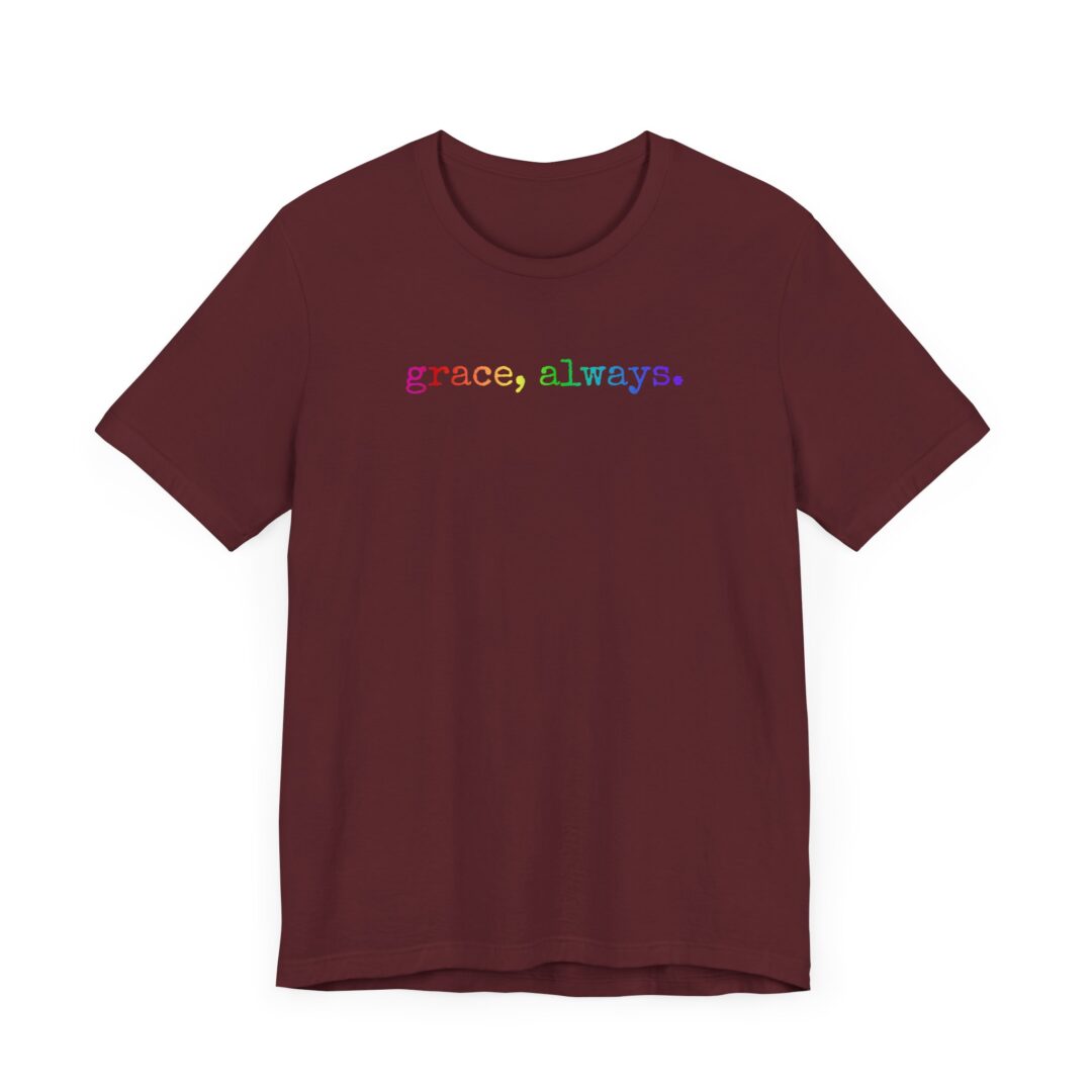 rainbow grace, always. tee - Image 11