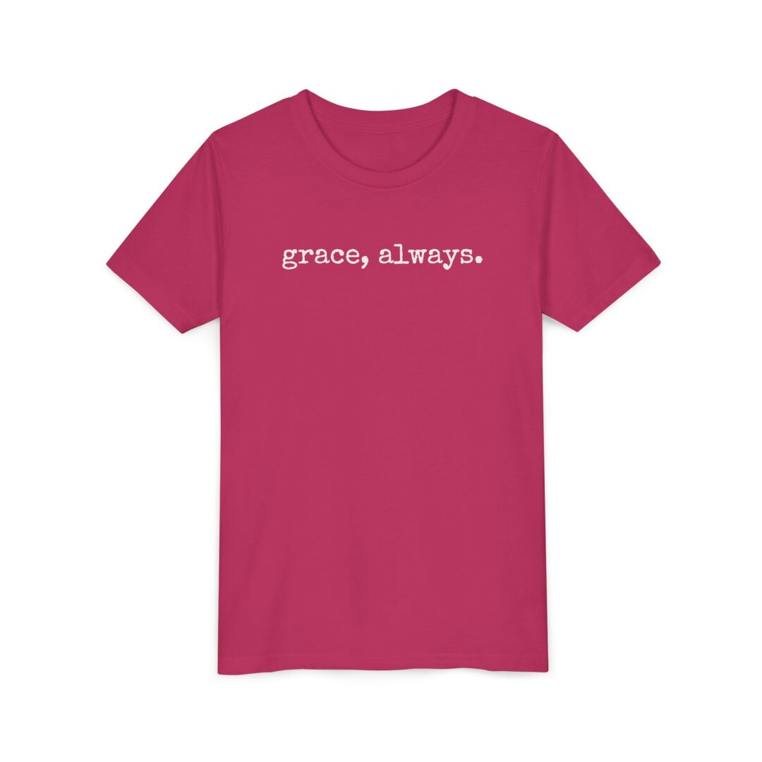 grace, always. youth tee - Image 8