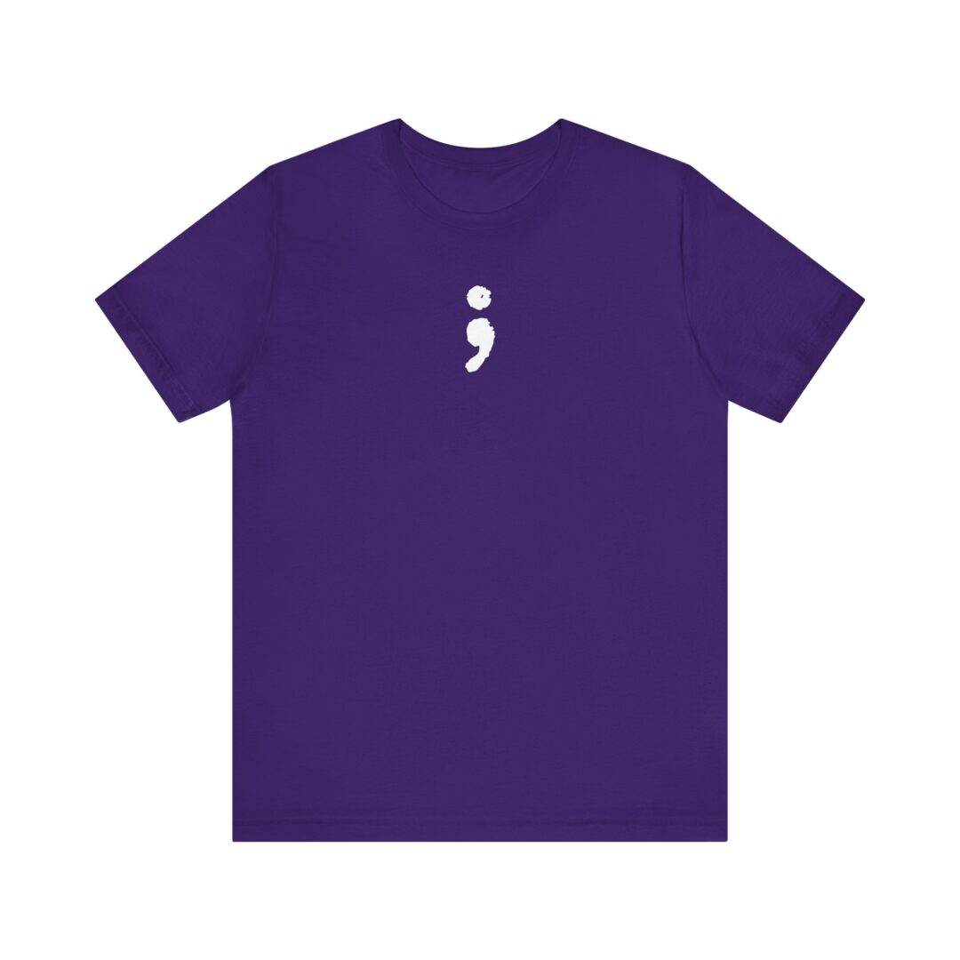 semicolon / keep going tee - Image 21