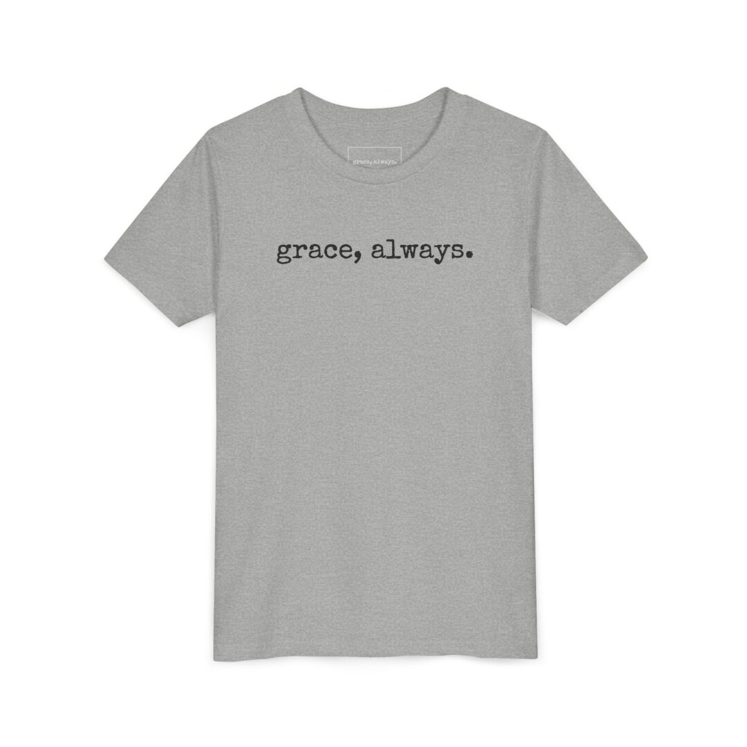 grace, always. youth tee - Image 5