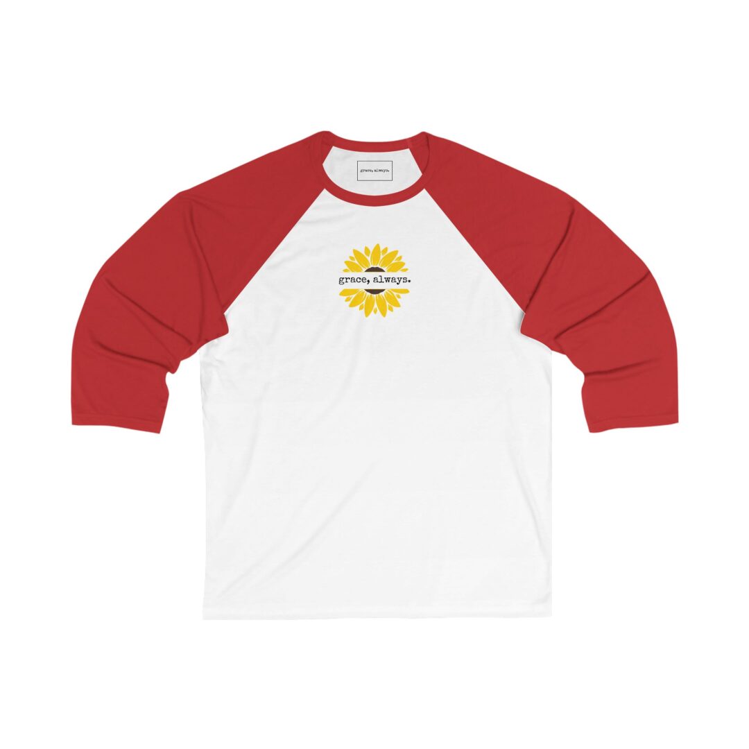 sunflower unisex 3/4 sleeve baseball tee - Image 6