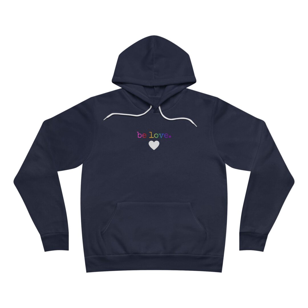 rainbow be love. with a heart hoodie - Image 4